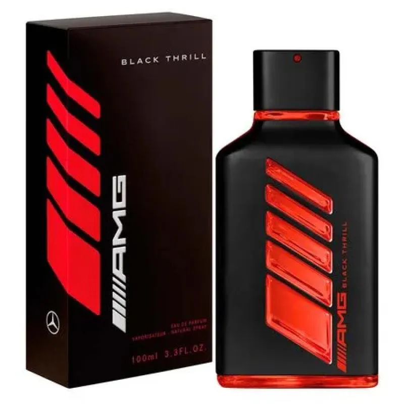 PERFUME BLACK THRILL AMG MERCEDES BENZ EAU DE PARFUM MASCULINO 100ML 100 ML