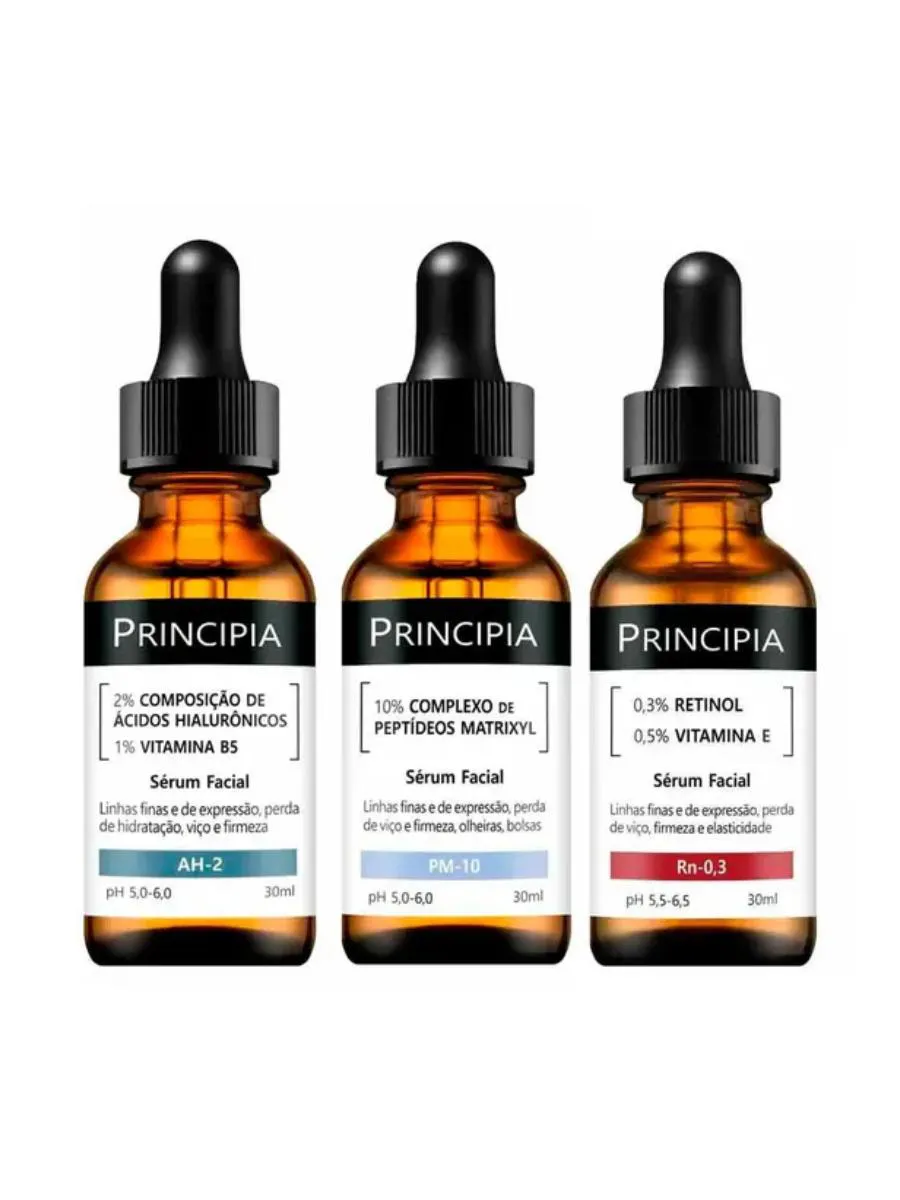 KIT TRIO ANTISSINAIS PRINCIPIA – AH-2 + PM-10 + RN-0,3