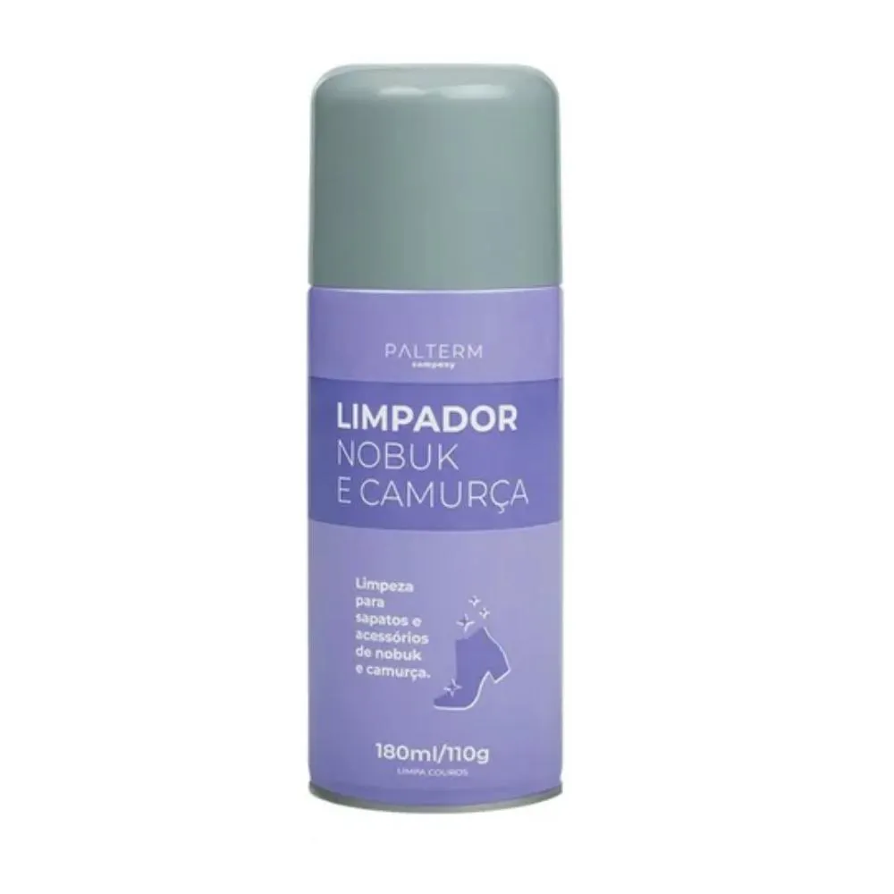 LIMPADOR DE NOBUK E CAMURçA PALTERM 180ML