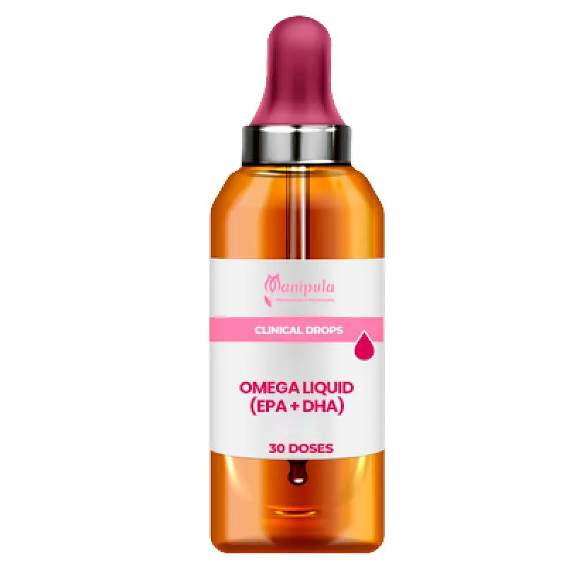 OMEGA LIQUID - OMEGA 3 EM GOTAS COM EPA + DHA | 30 DOSES