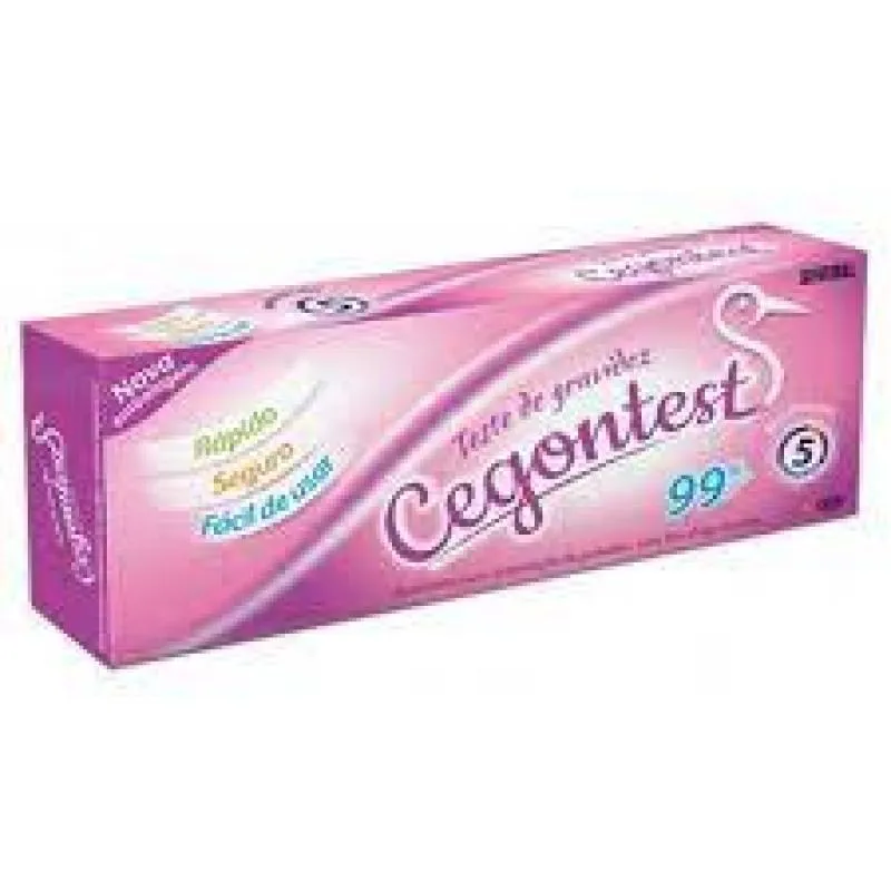 TESTE DE GRAVIDEZ CEGONTEST 1 UNIDADE