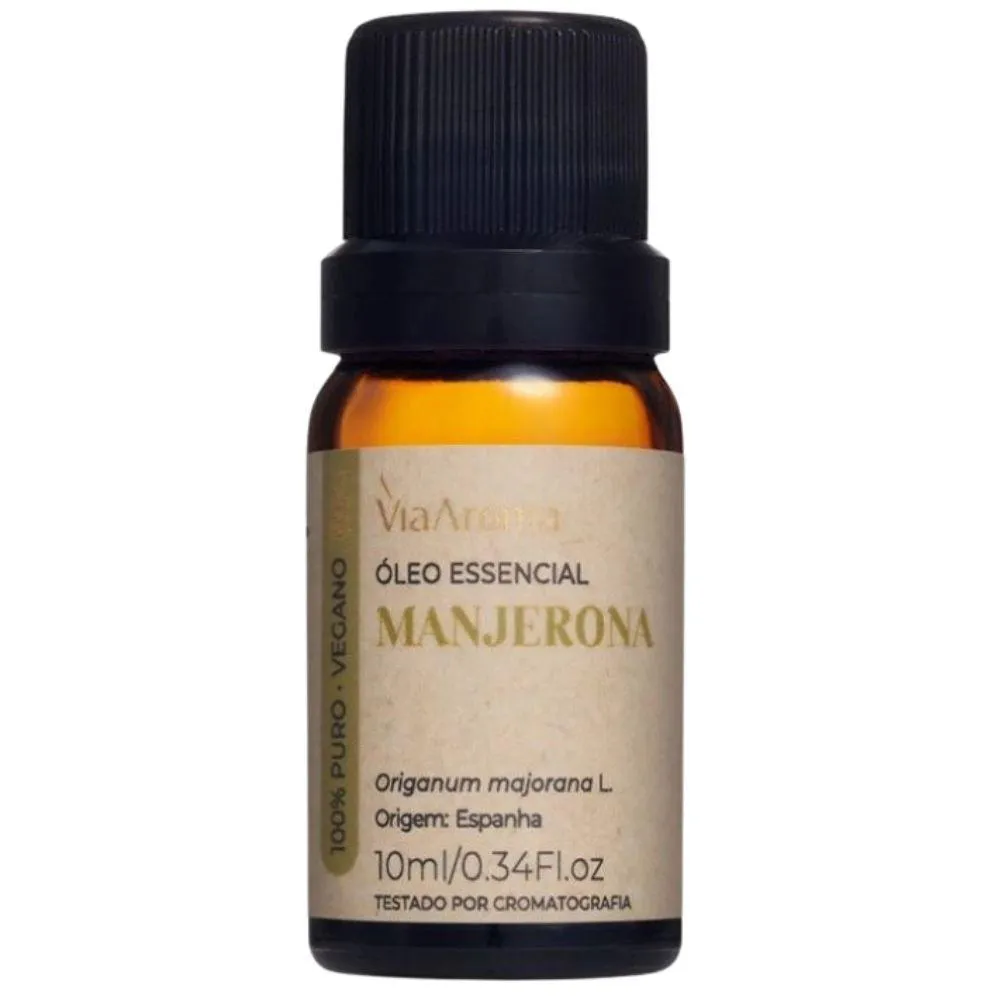 ÓLEO ESSENCIAL DE MANJERONA 10ML - VIA AROMA