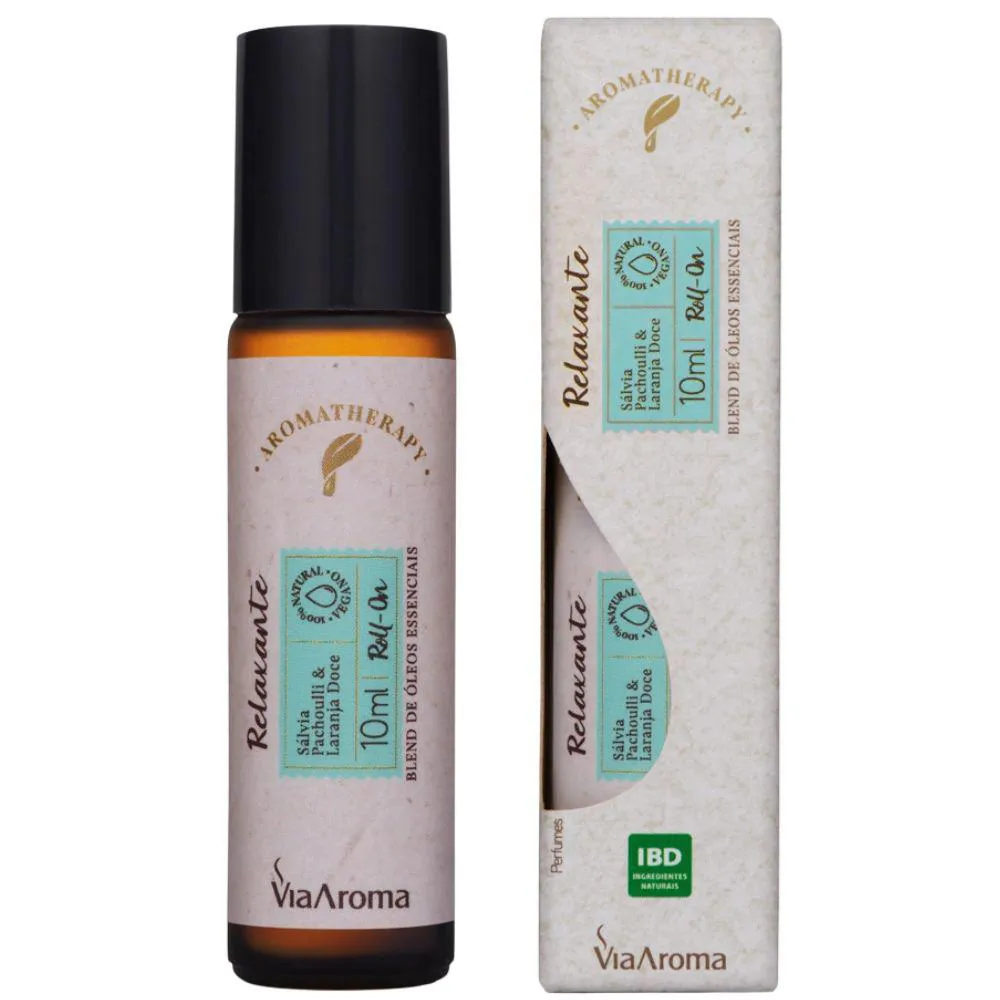 ROLL ON RELAXANTE 10ML - VIA AROMA