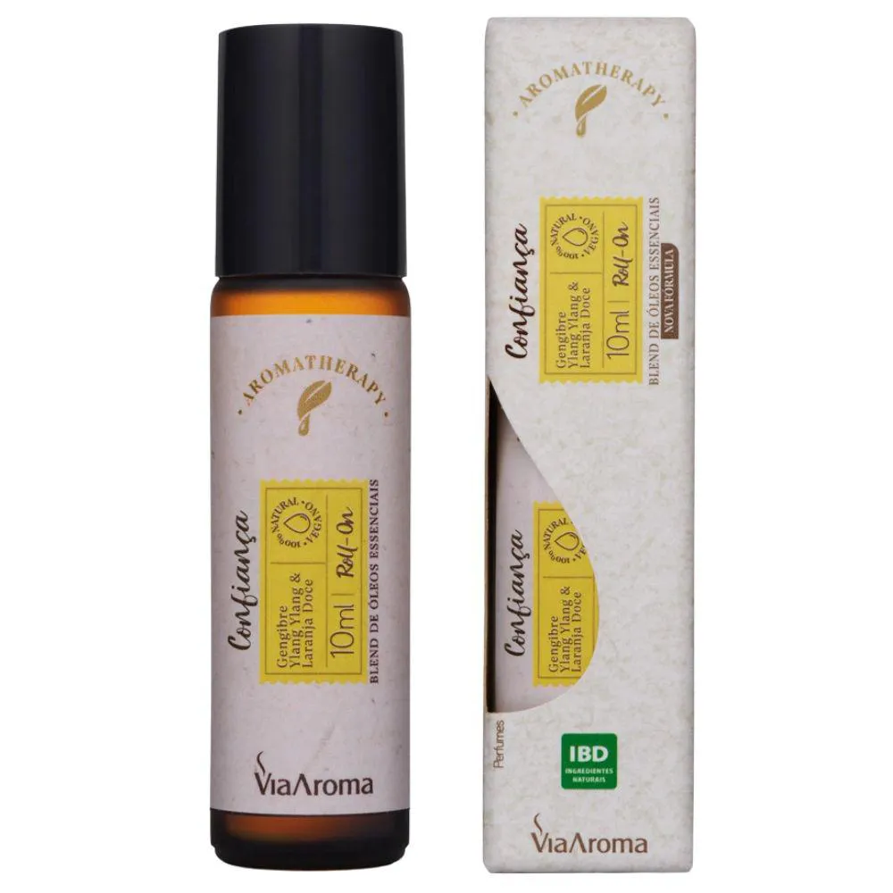 ROLL ON CONFIANçA 10 ML - VIA AROMA