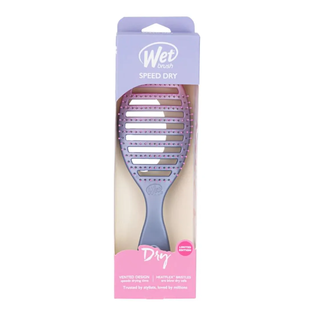 WET BRUSH SPEED DRY OMBRE - ESCOVA DE CABELO ROSA/ROXA