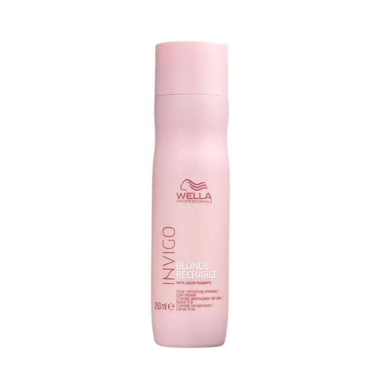 WELLA INVIGO BLONDE RECHARGE SHAMPOO 250ML