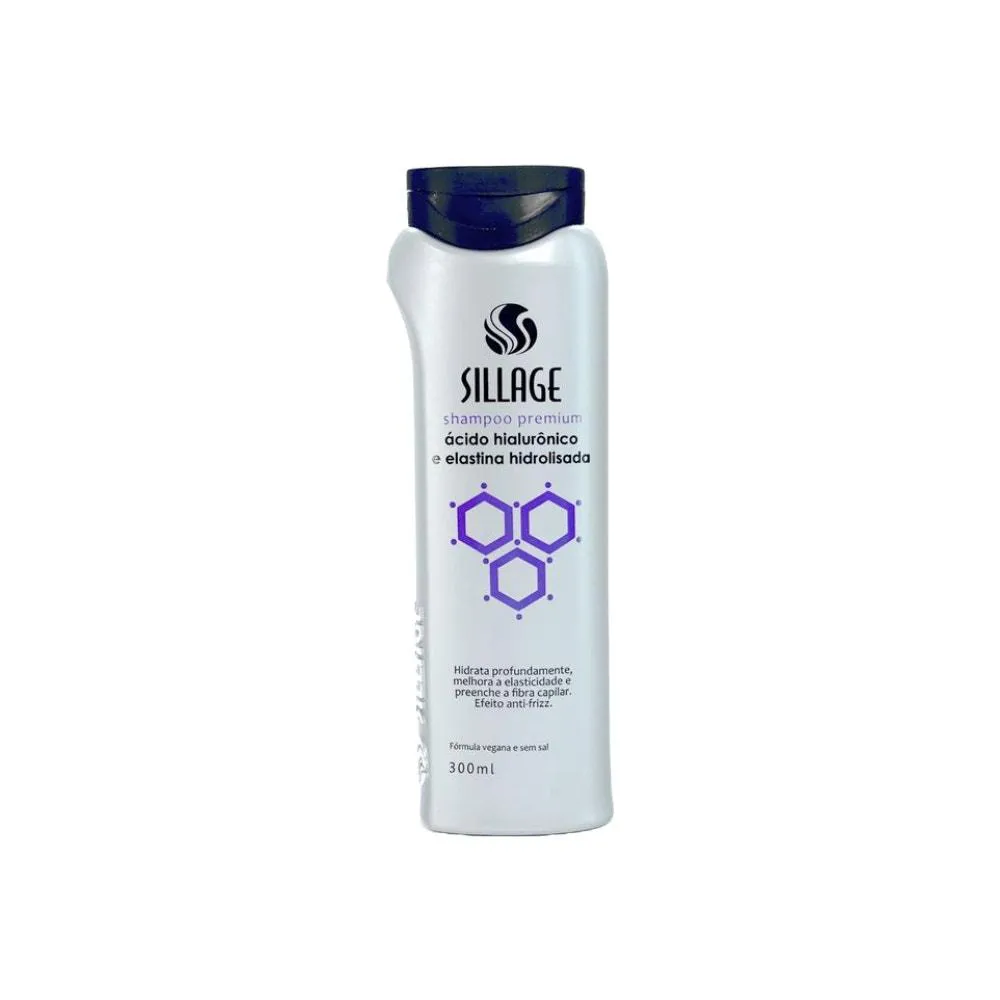 SHAMPOO SILLAGE PREMIUM ÁCIDO HIALURôNICO 300ML