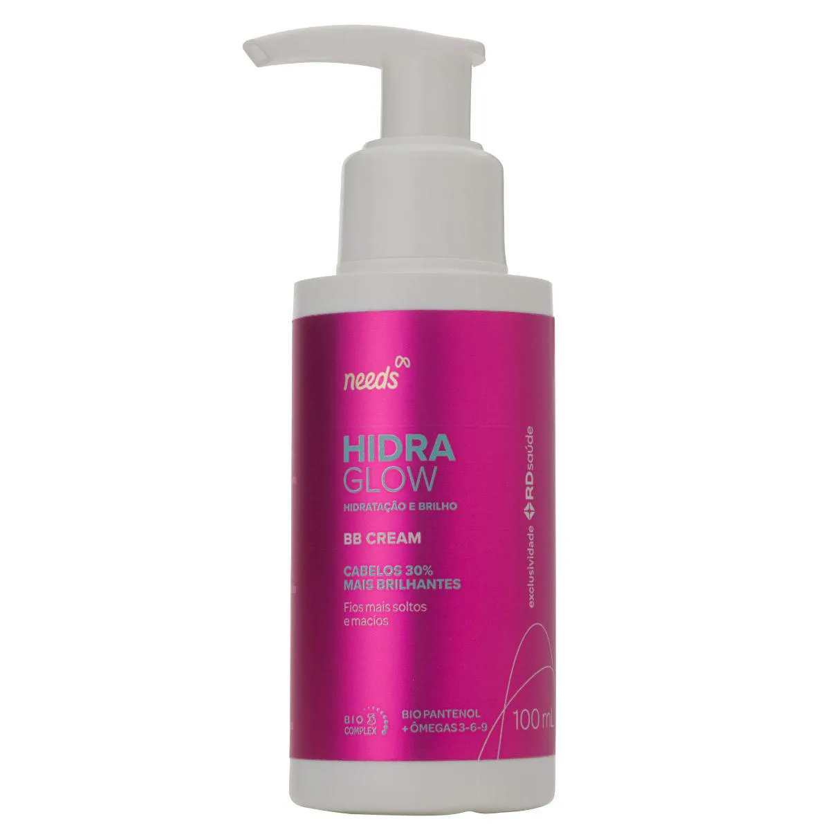 Creme para Cabelos BB Cream Needs Hidra Glow Hidratação e Brilho 100ml
