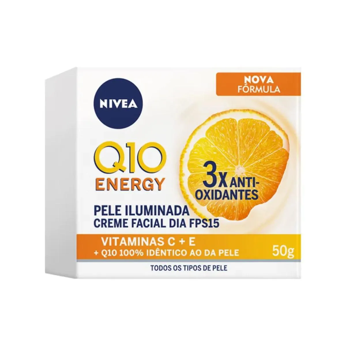 CREME FACIAL ANTISSINAIS Q10 ENERGY DIURNO 50G – NíVEA