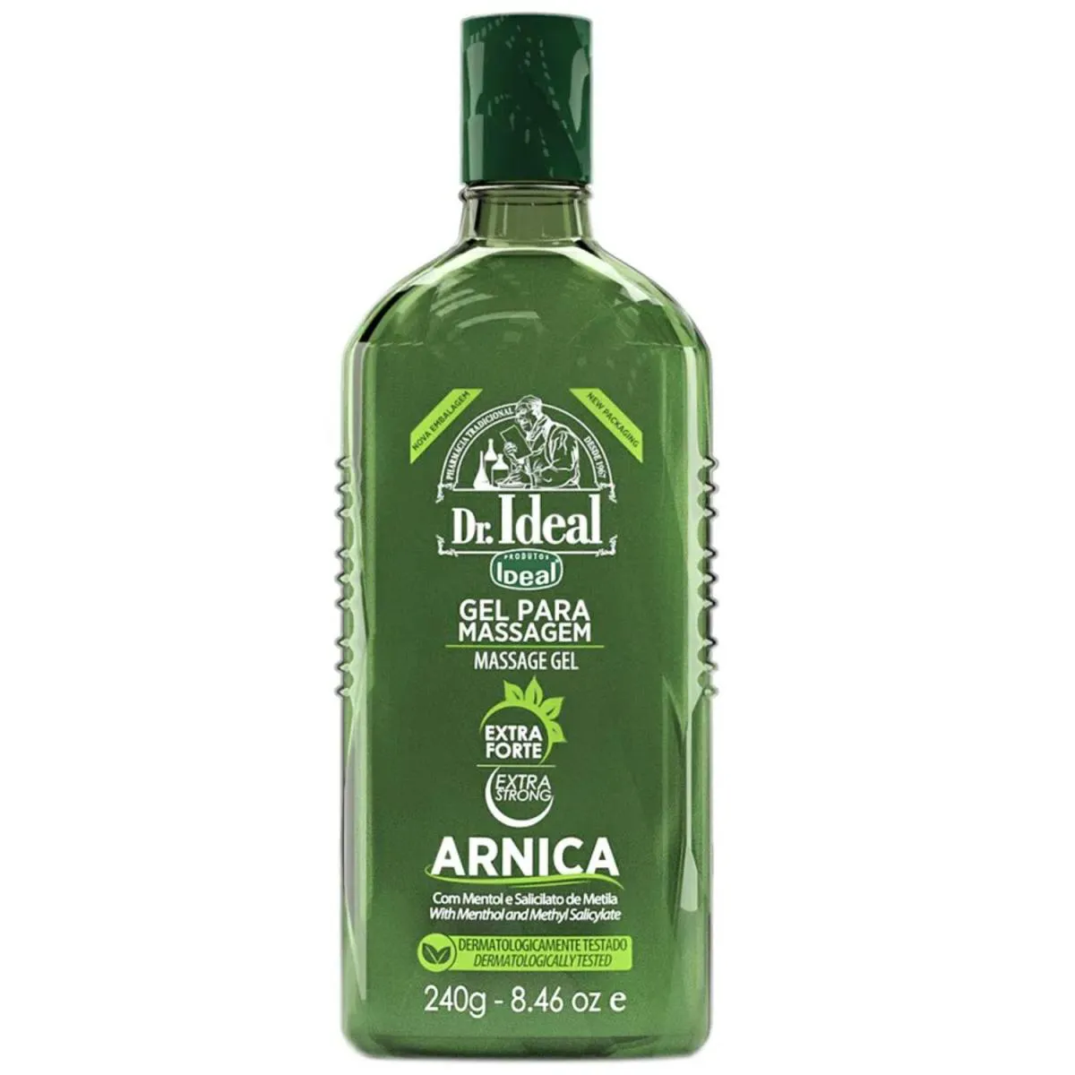 GEL PARA MASSAGEM ARNICA EXTRA FORTE 240G – DR. IDEAL