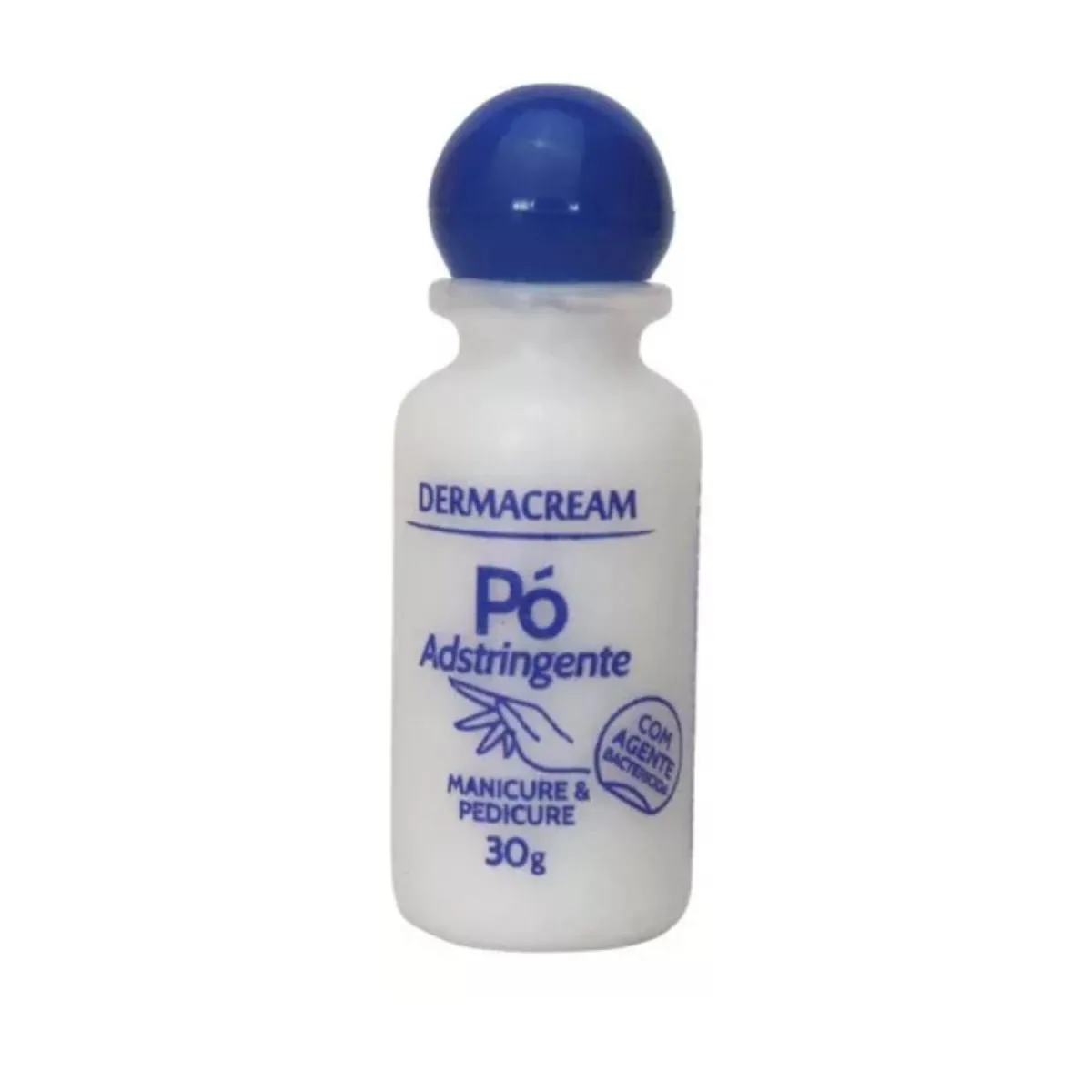 Pó ADSTRINGENTE MANICURE E PEDICURE 30G - DERMACREAM