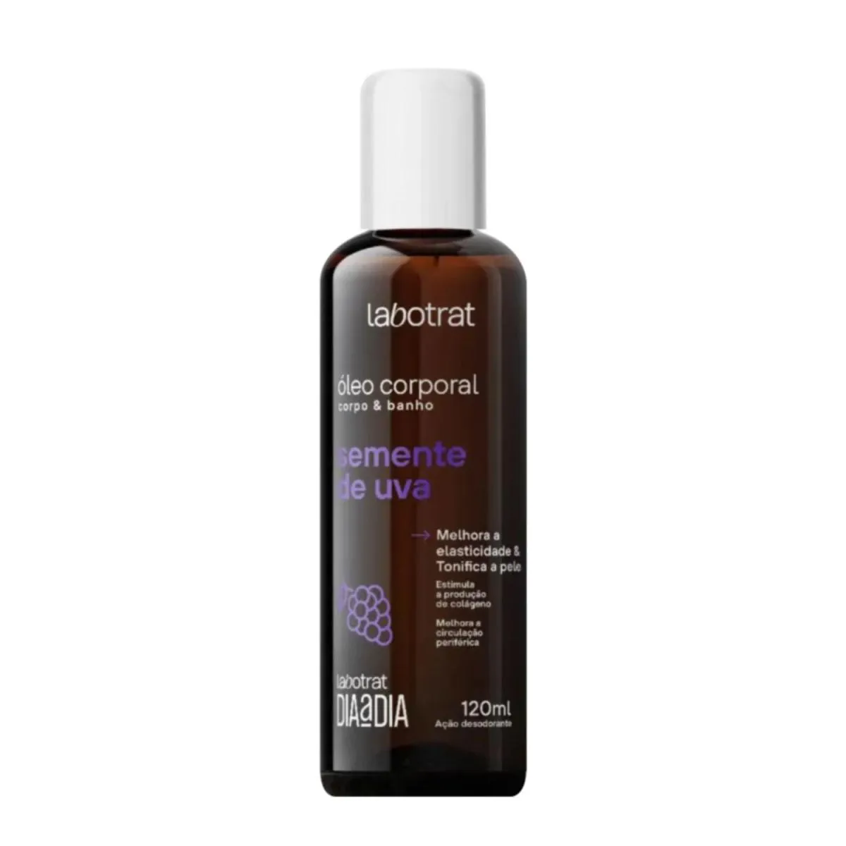 OLEO CORPORAL LABOTRAT 120ML SEMENTE DE UVA