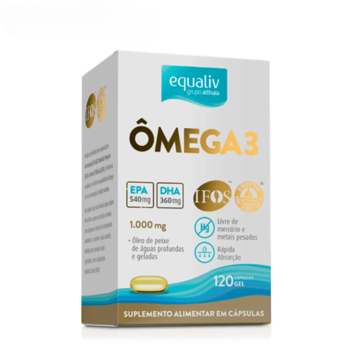 EQUALIV OMEGA 3 CAPS 120CAPS