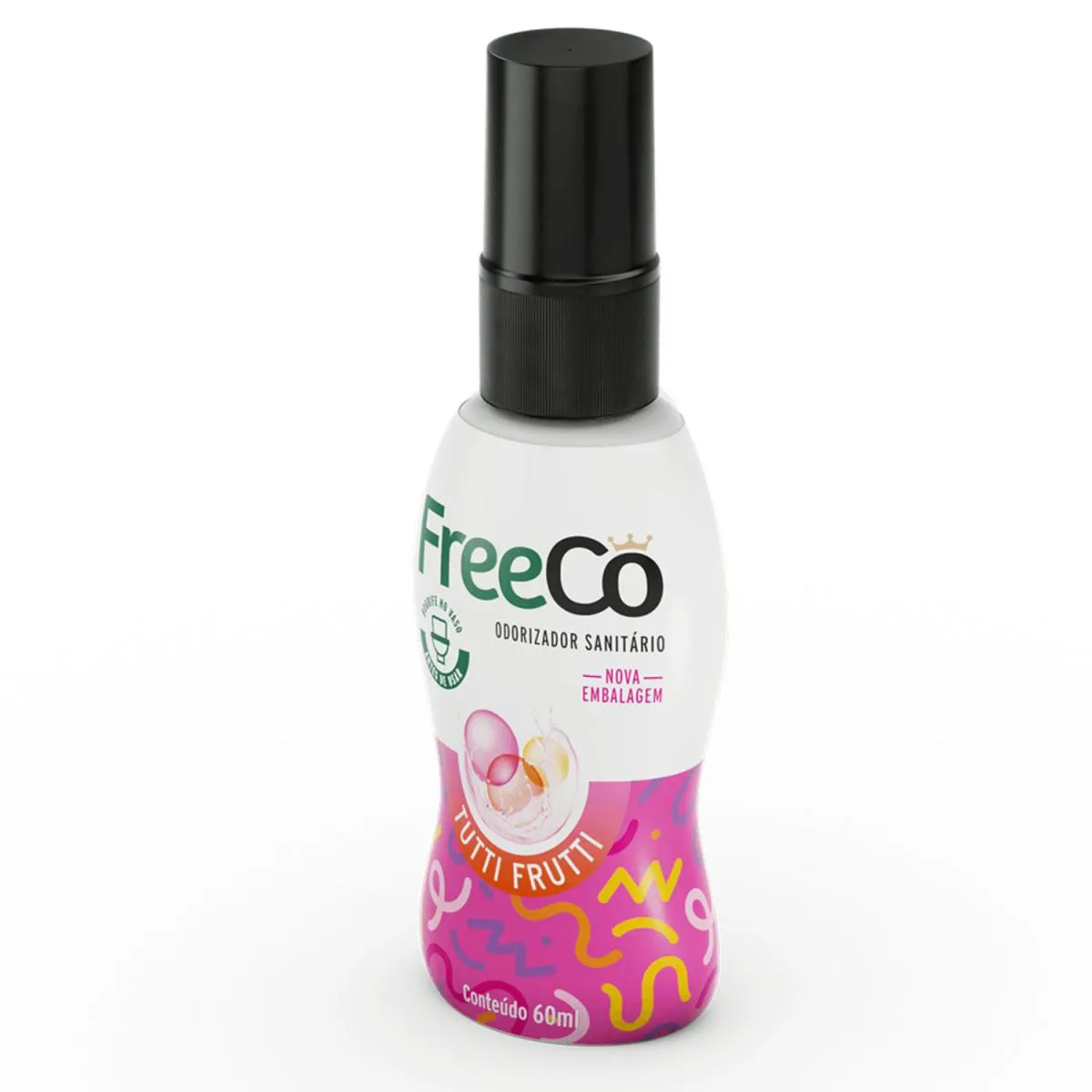 ODORIZADOR SANITáRIO FREECO TUTTI FRUTTI 60ML – FREE BRANDS