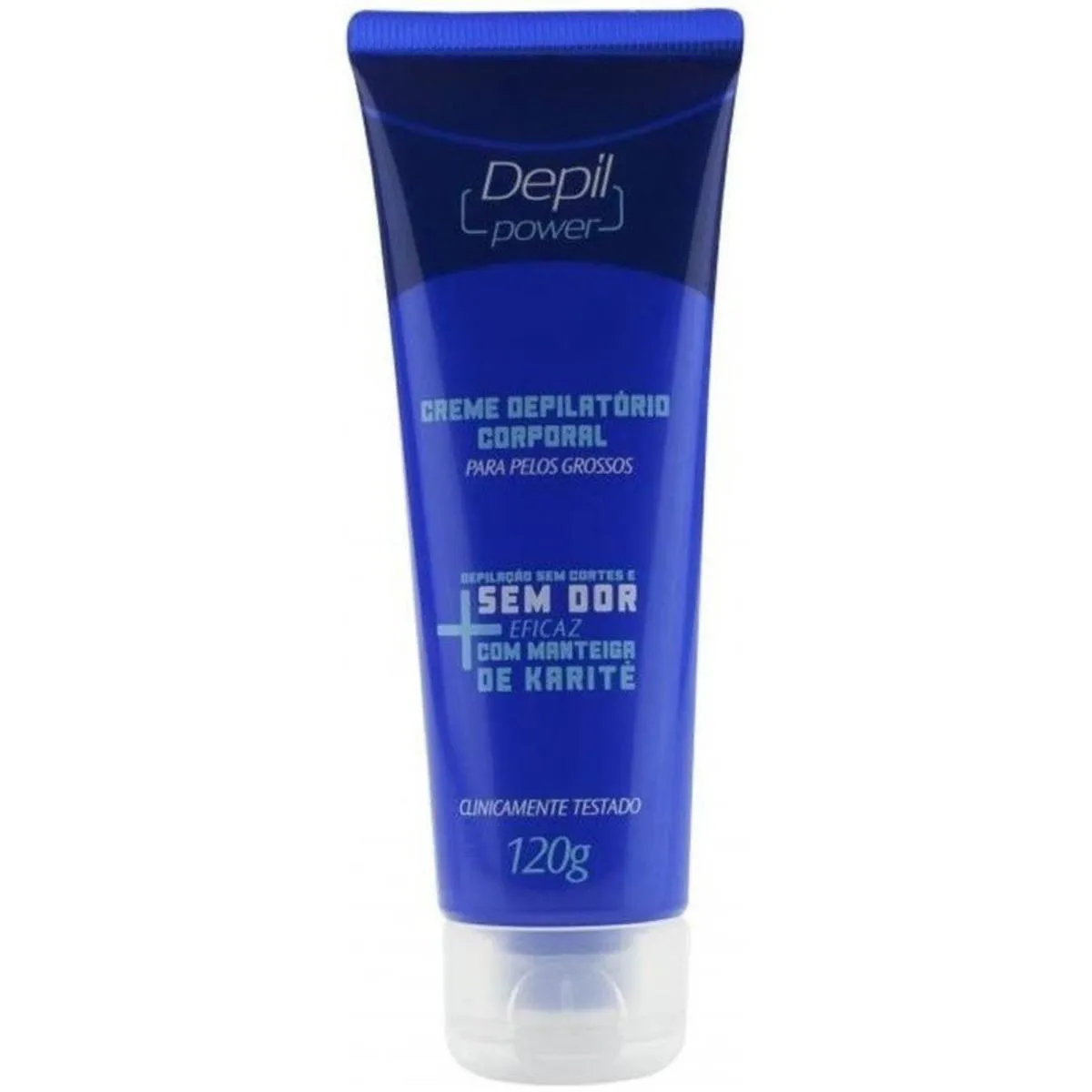 CREME DEPILATóRIO CORPORAL DEPIL POWER PARA PELOS GROSSOS 120G