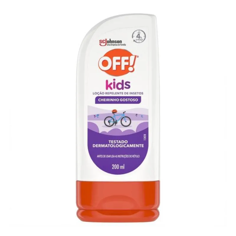 REPELENTE OFF! KIDS COM DEET LOçãO 200ML