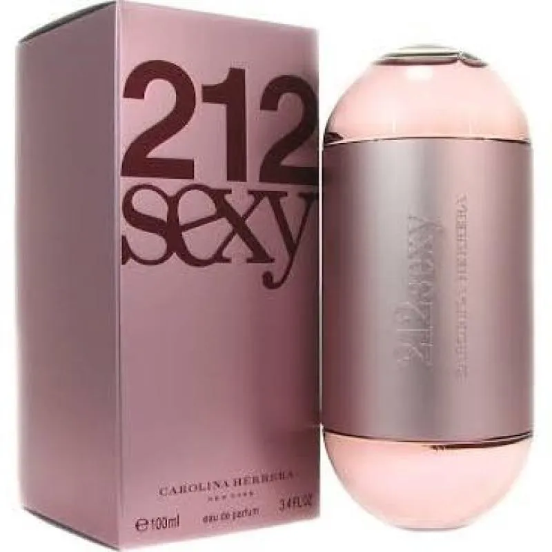 212 SEXY CAROLINA HERRERA EAU DE PARFUM - PERFUME FEMININO 100ML