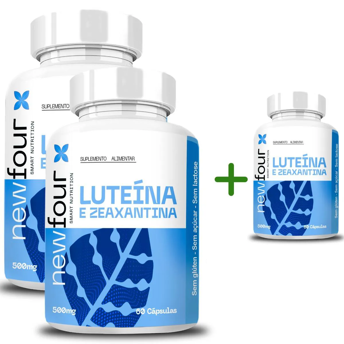 LUTEÍNA E ZEAXANTINA 60 CÁPSULAS COMPRE 2 LEVE 3 COM TOTAL DE 180 CAPSULAS