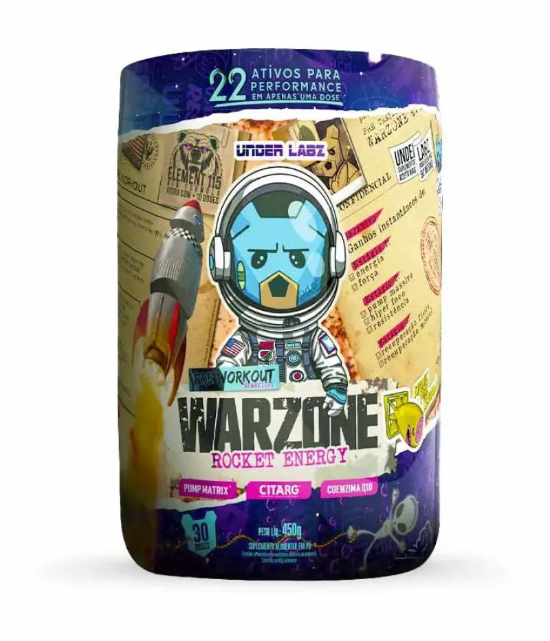WARZONE ROCKET ENERGY UNDER LABZ - 450G Green Bomb