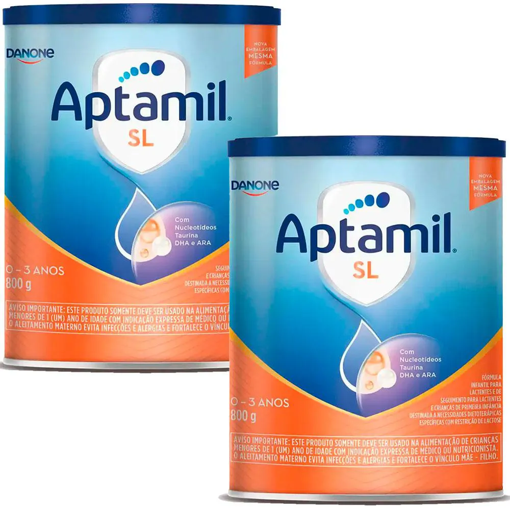 KIT 2X APTAMIL PROEXPERT SL  FóRMULA INFANTIL (800G CADA) - DANONE