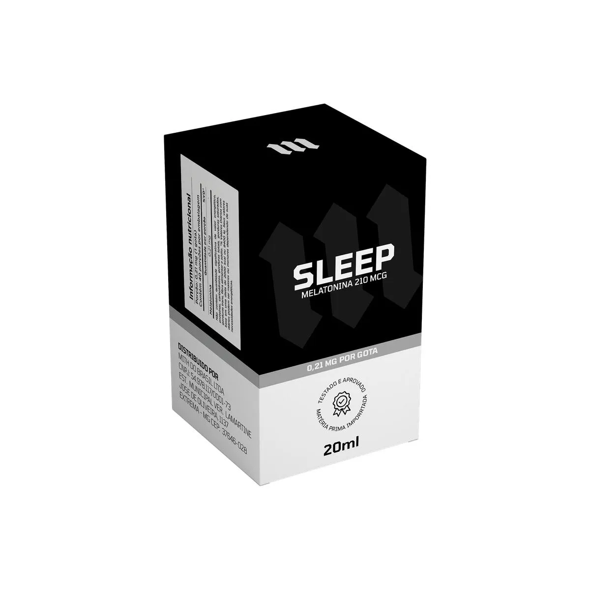 MELATONINA SLEEP 210MCG SABOR MENTA 20ML - MITH OFICIAL Natural