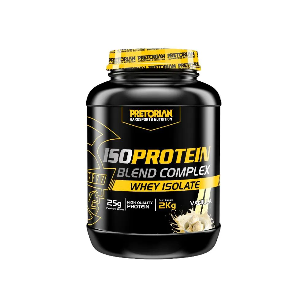 WHEY ISO PROTEIN BLEND COMPLEX 2KG - PRETORIAN Baunilha