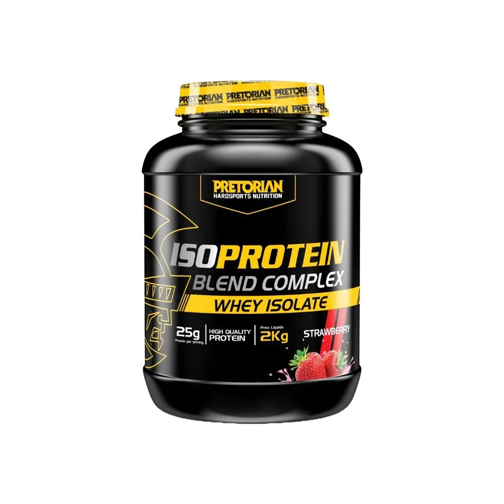 WHEY ISO PROTEIN BLEND COMPLEX 2KG - PRETORIAN Morango