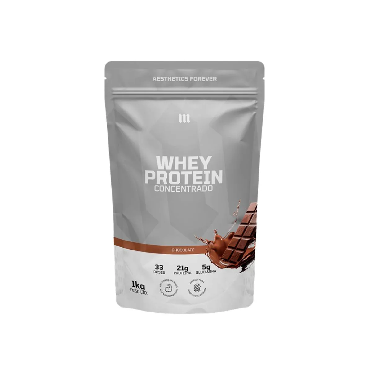 WHEY PROTEIN CONCENTRADO REFIL 1KG - MITH OFICIAL Chocolate