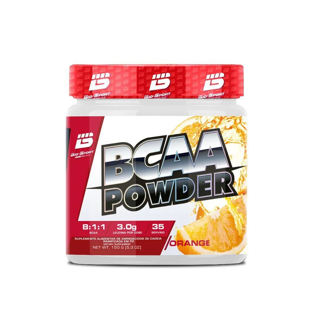 BCAA POWDER 150G - BIO SPORTS USA Laranja