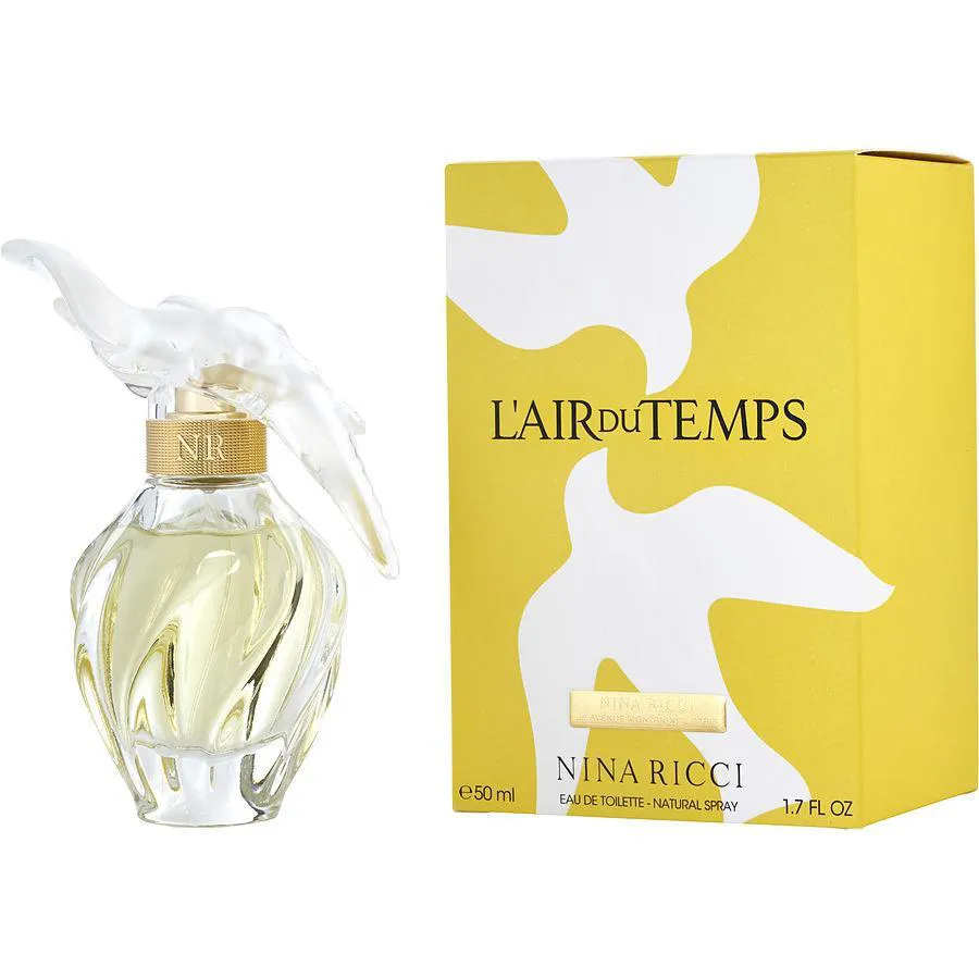 PERFUME FEMININO L'AIR DU TEMPS NINA RICCI EAU DE TOILETTE SPRAY 50 ML