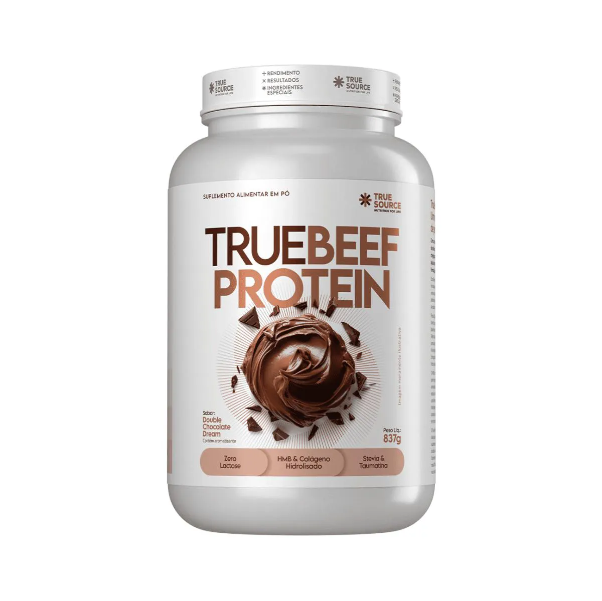 TRUE BEEF PROTEIN DOUBLE CHOCOLATE DREAM 837G TRUE SOURCE