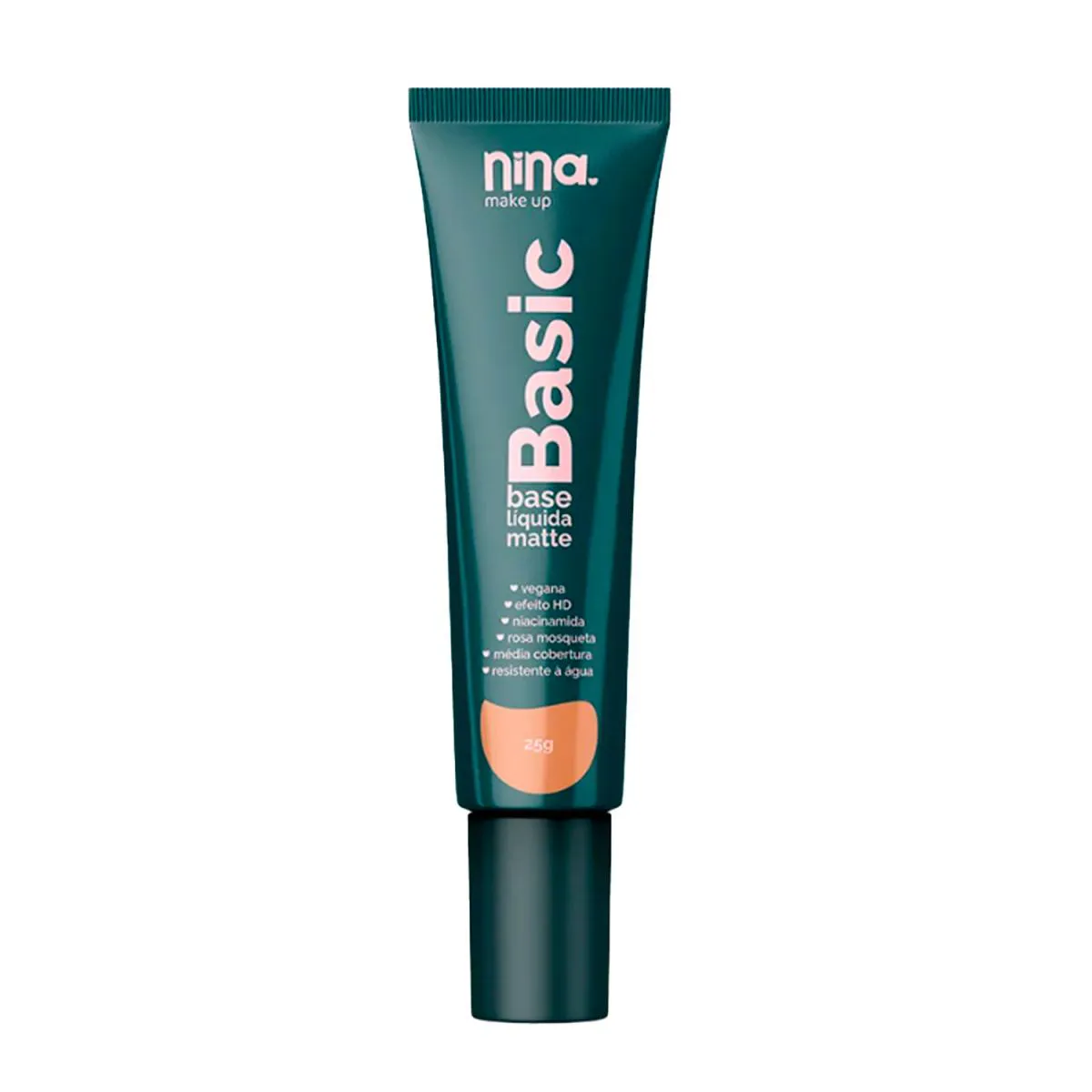 NINA MAKE UP BASE LIQUIDA MATTE BASIC COR 03