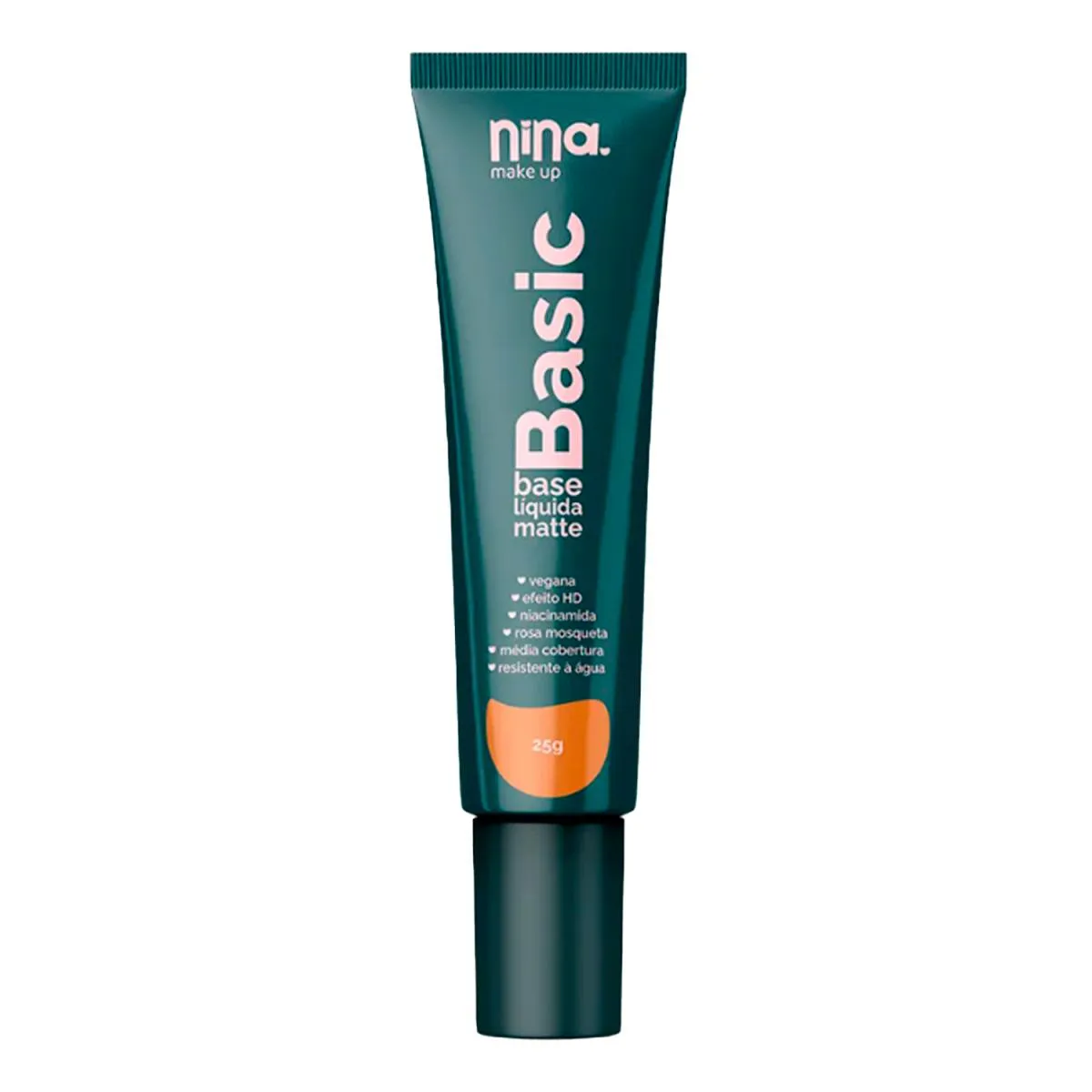 NINA MAKE UP BASE LIQUIDA MATTE BASIC COR 04