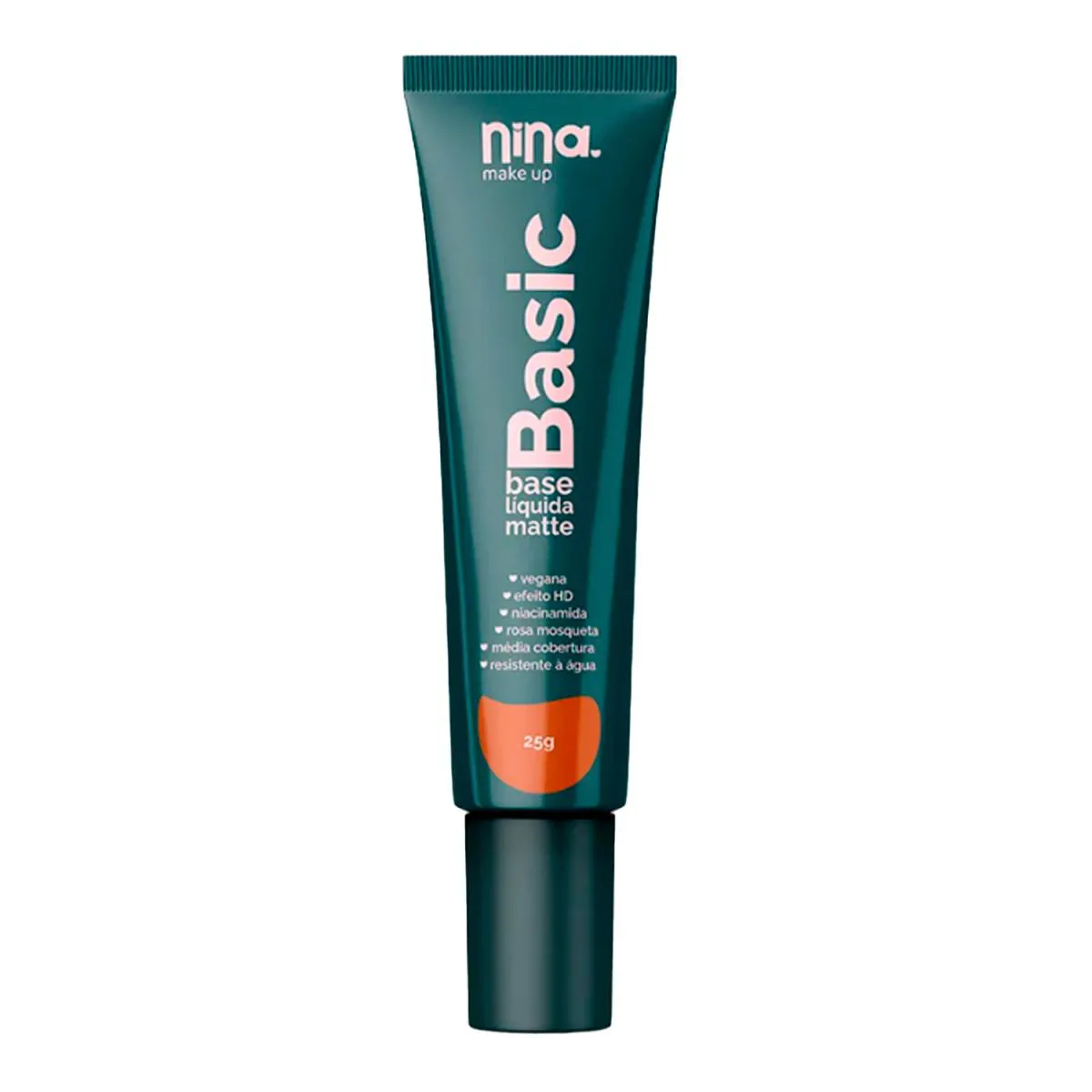 NINA MAKE UP BASE LIQUIDA MATTE BASIC COR 08
