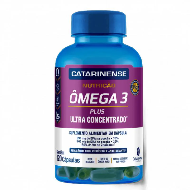 OMEGA 3 PLUS CATARINENSE 120 CPS