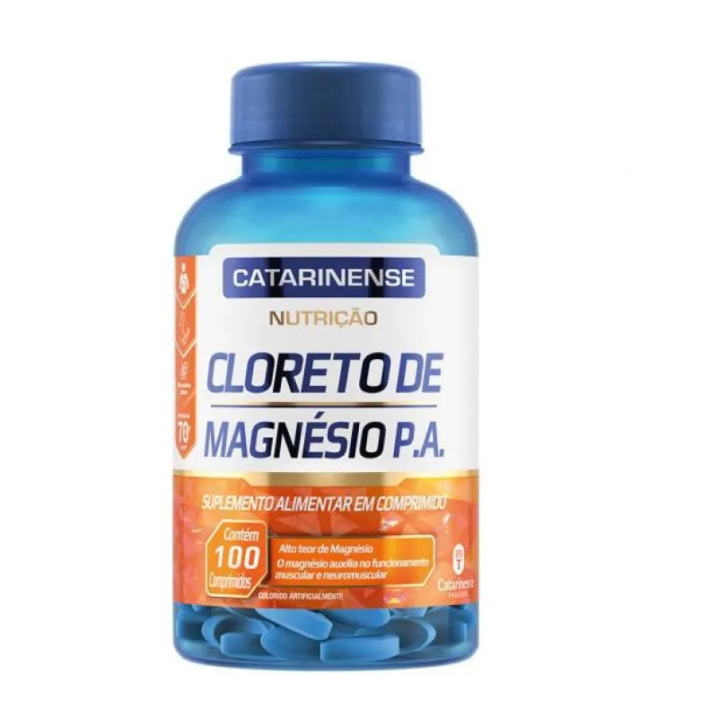 CLORETO DE MAGNÉSIO P.A 100 COMPRIMIDOS CATARINENSE