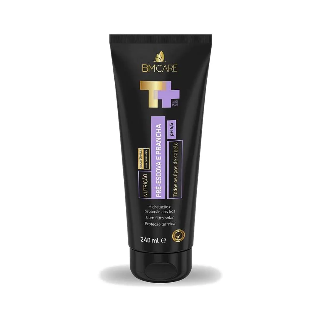 CREME PARA PENTEAR BARROMINAS NUTRIçãO PRé ESCOVA 240ML