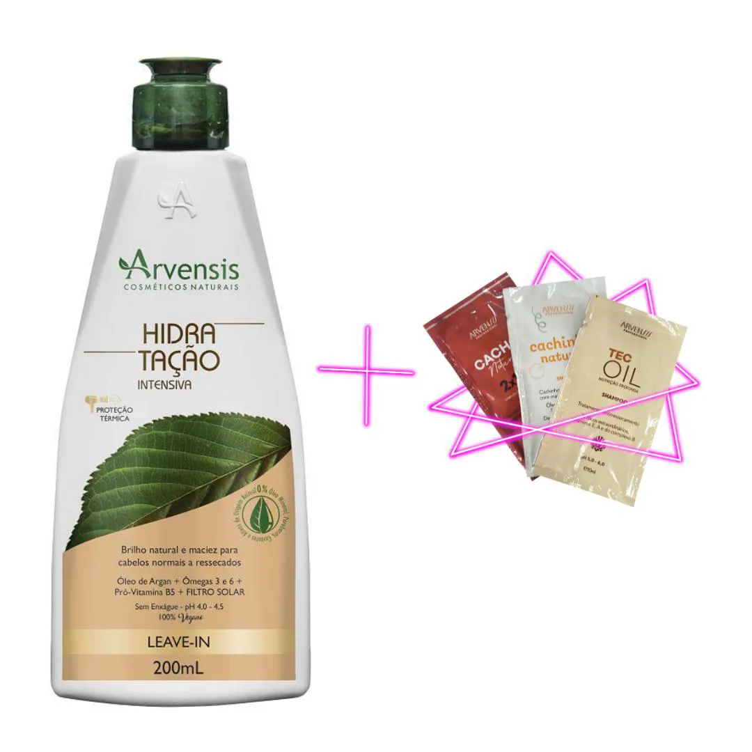 LEAVE-IN ARVENSIS HIDRATAçãO INTENSIVA 200ML
