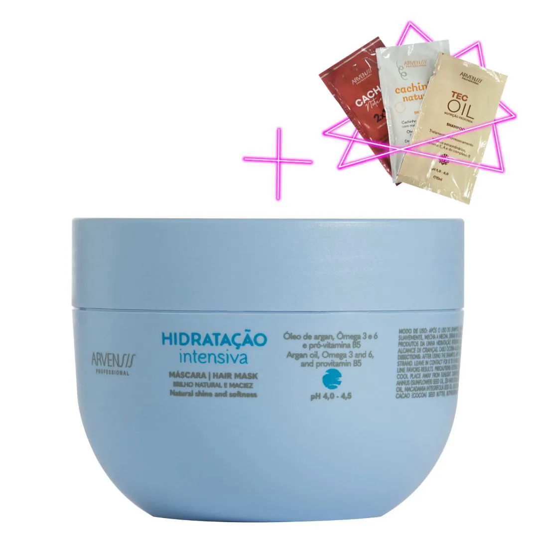 MáSCARA ARVENSIS HIDRATAçãO INTENSIVA 250G