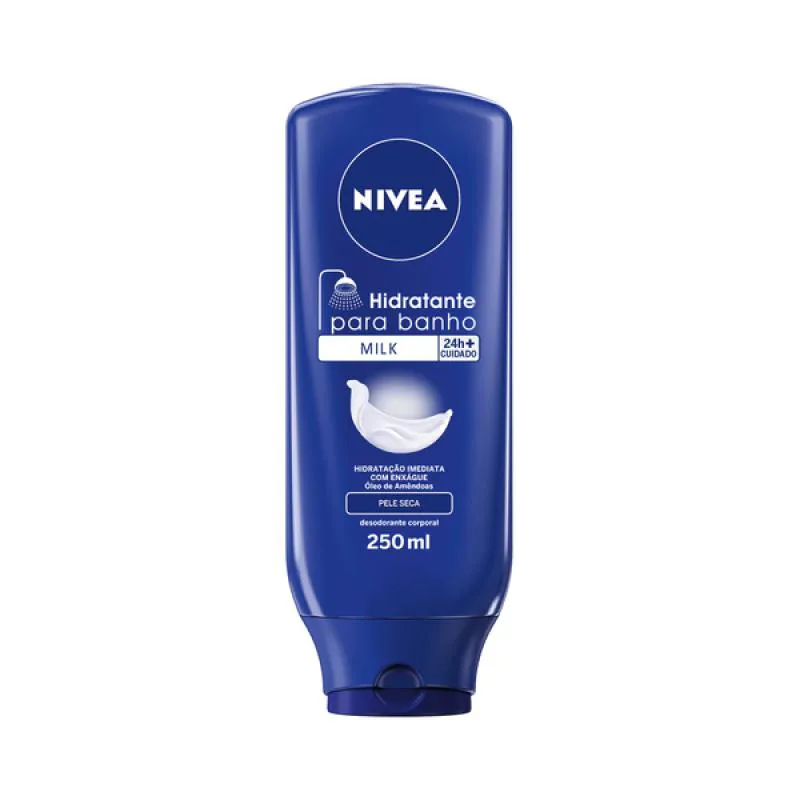 HIDRATANTE DESODORANTE PARA BANHO NIVEA MILK 250ML