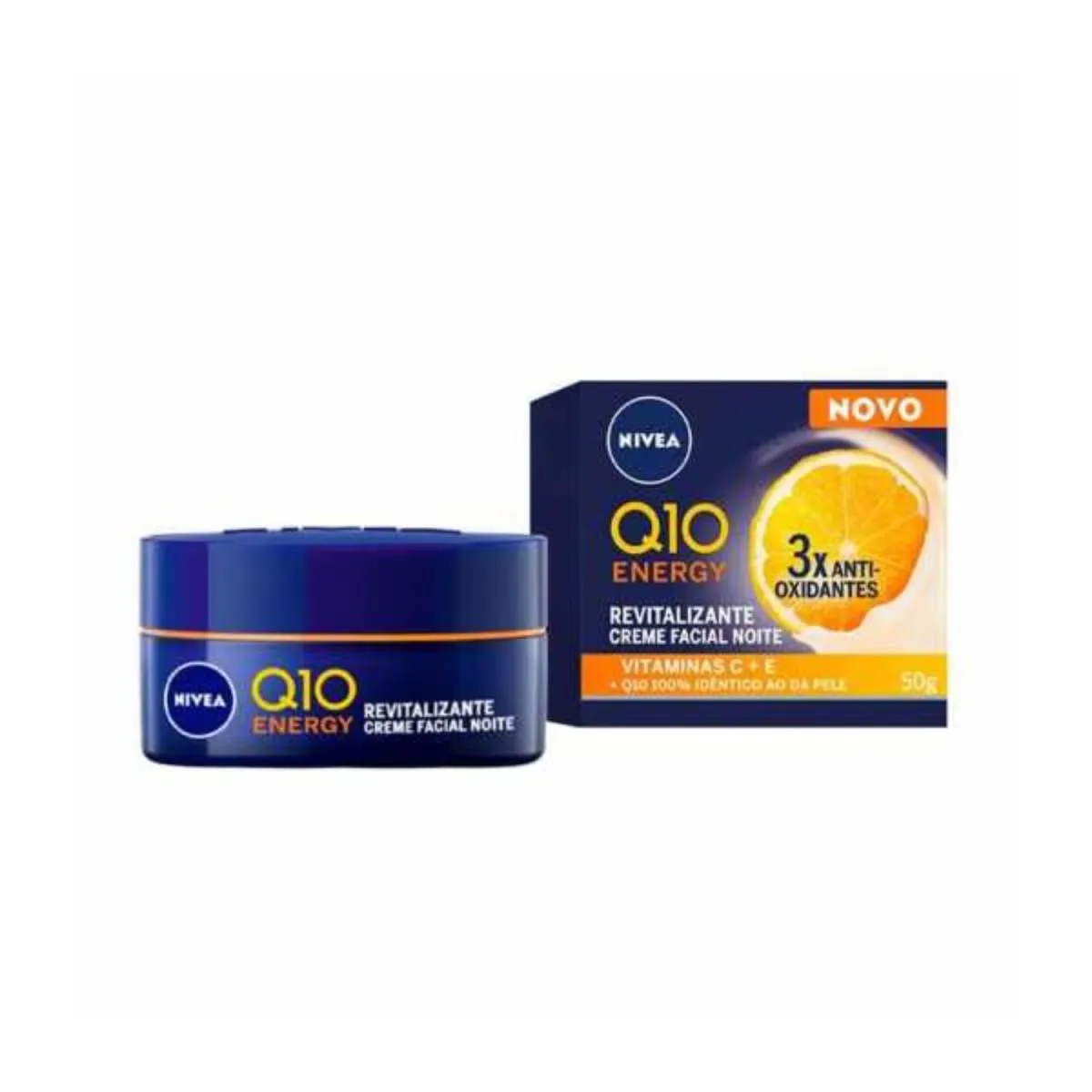 CR NIVEA Q10 ENERGY 50G 3X ANTIOXIDANTES NOITE