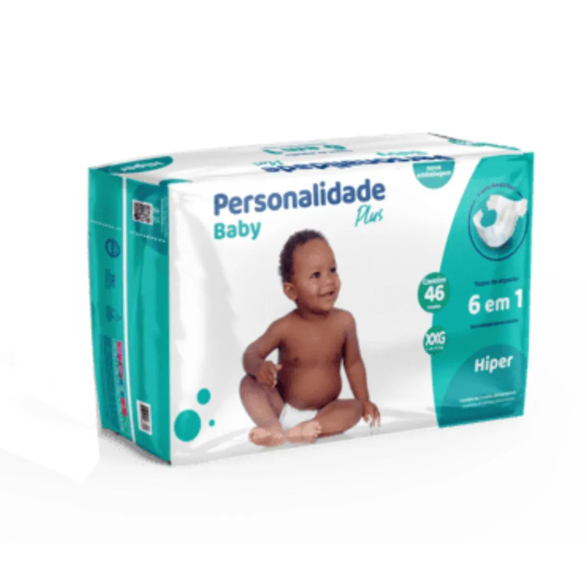 FRALDA INFANTIL BABY PLUS XXG C46 - PERSONALIDADE