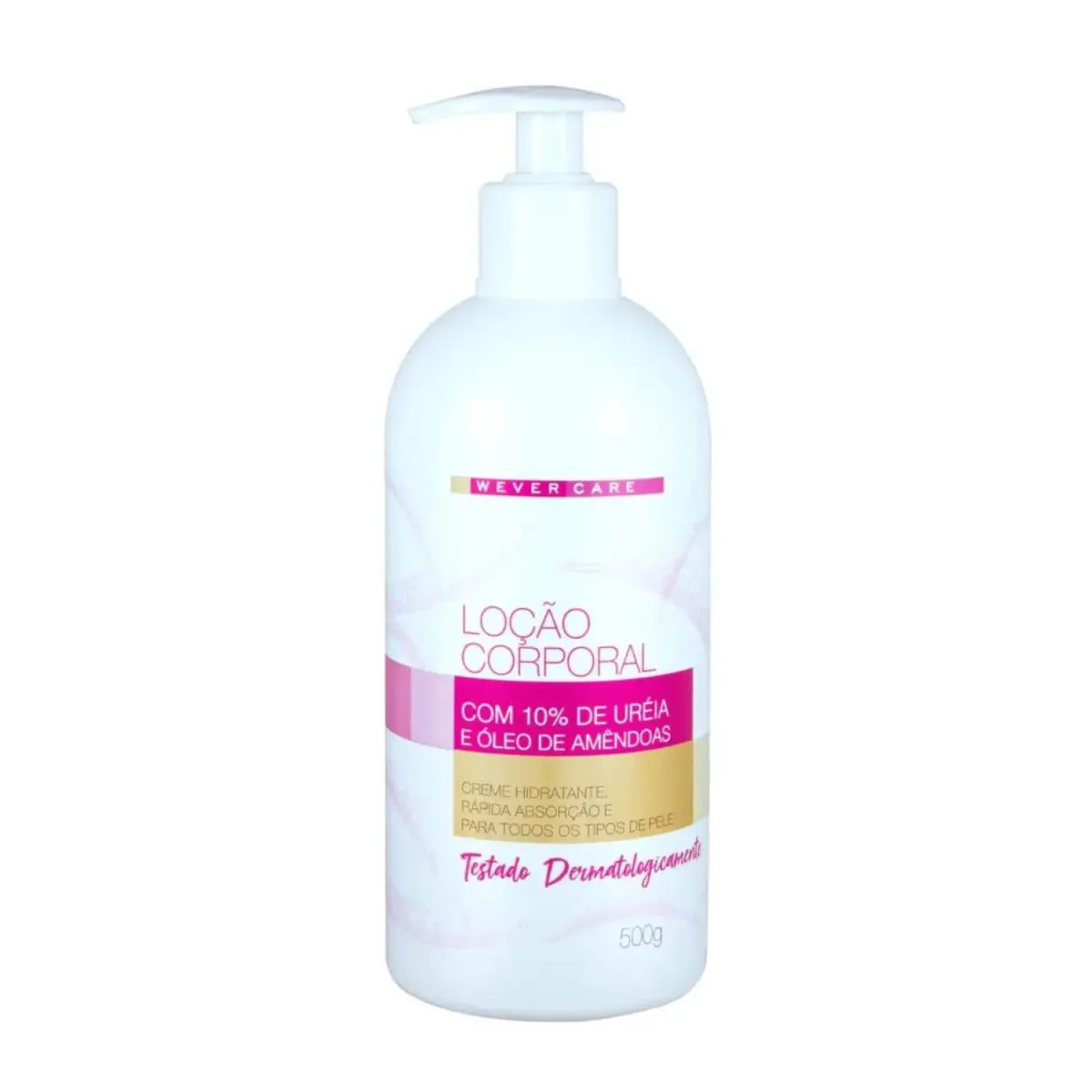 LOçãO CORPORAL 10% UREIA 500G - WEVER