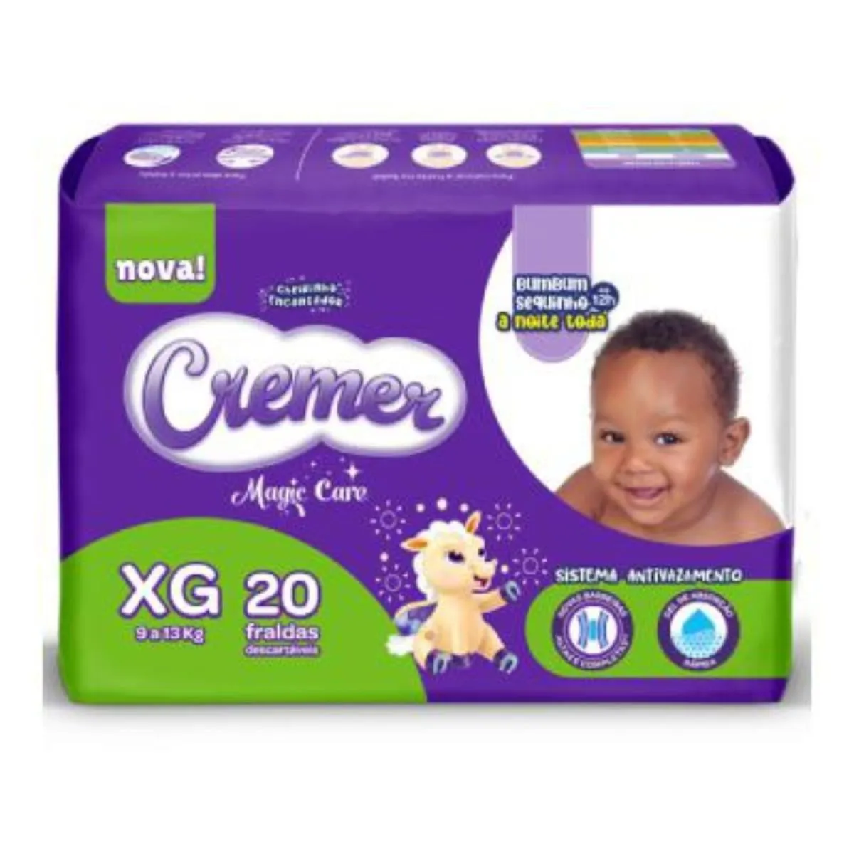 FRALDA DISNEY MAGIC CARE XG 20 UNIDADES - CREMER