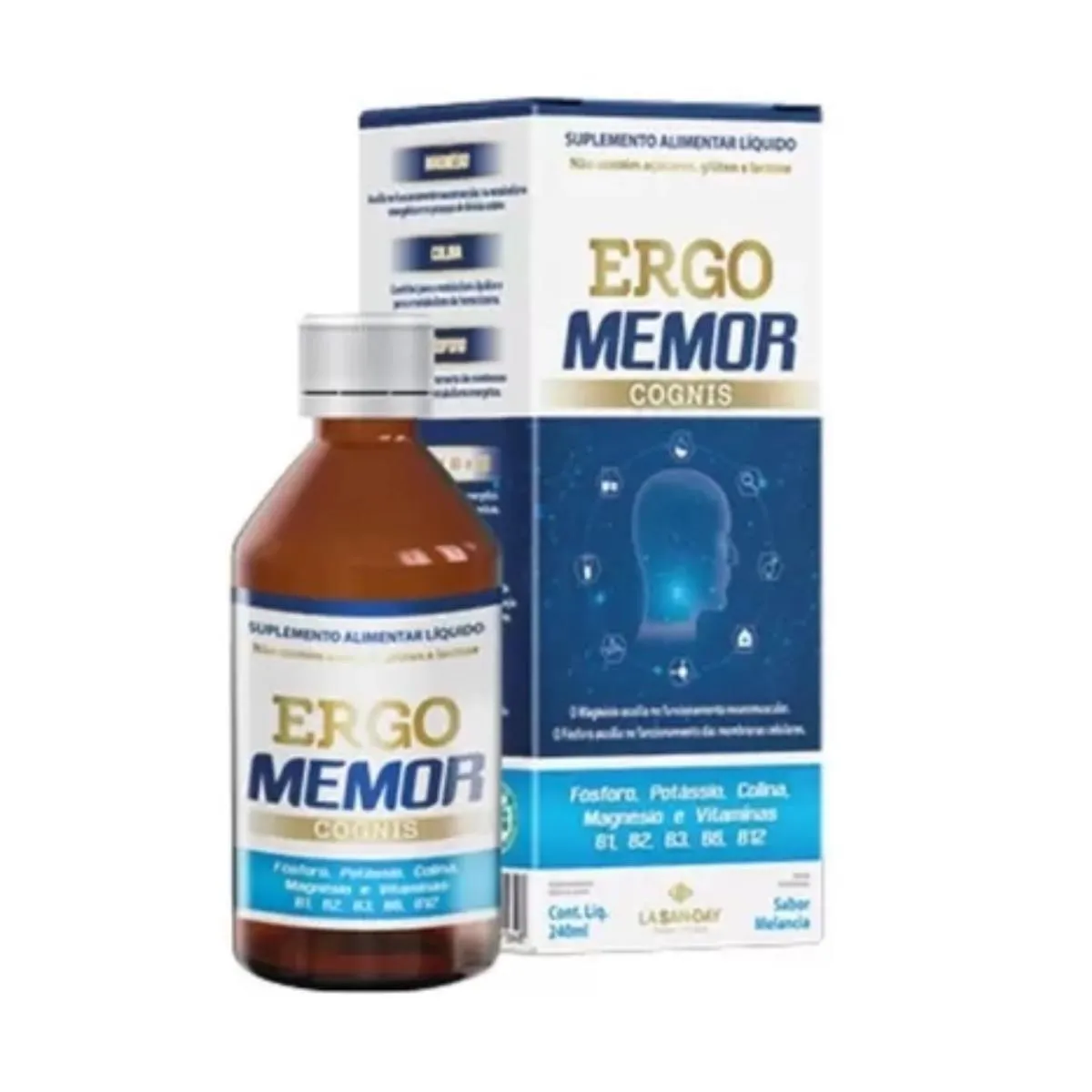 SUPLEMENTO ERGOMEMOR COGNIS MAGNéSIO 240ML – LA SAN DAY