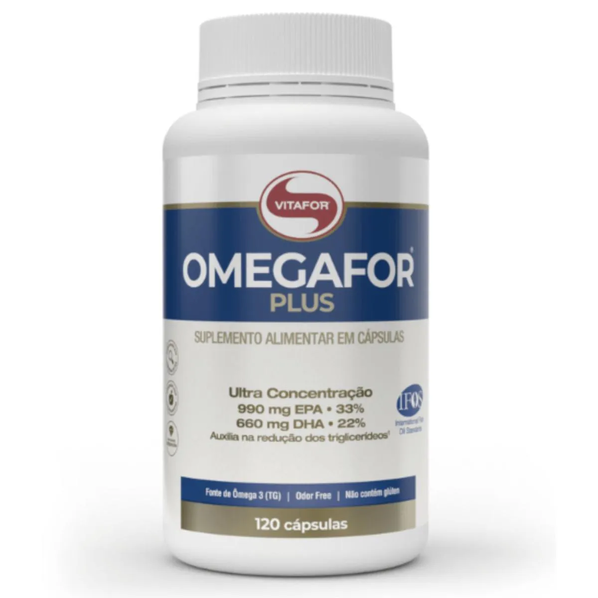 SUPLEMENTO OMEGAFOR PLUS 120 CAPS - VITAFOR
