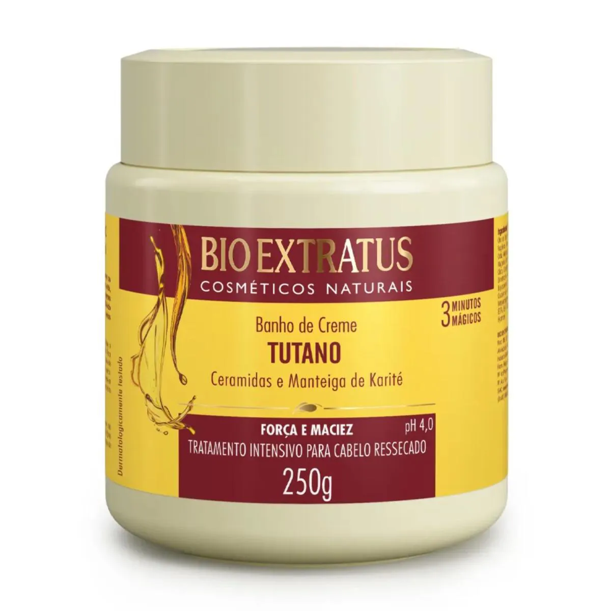 BANHO DE CREME TUTANO  FORçA E MACIEZ - BIO EXTRATUS