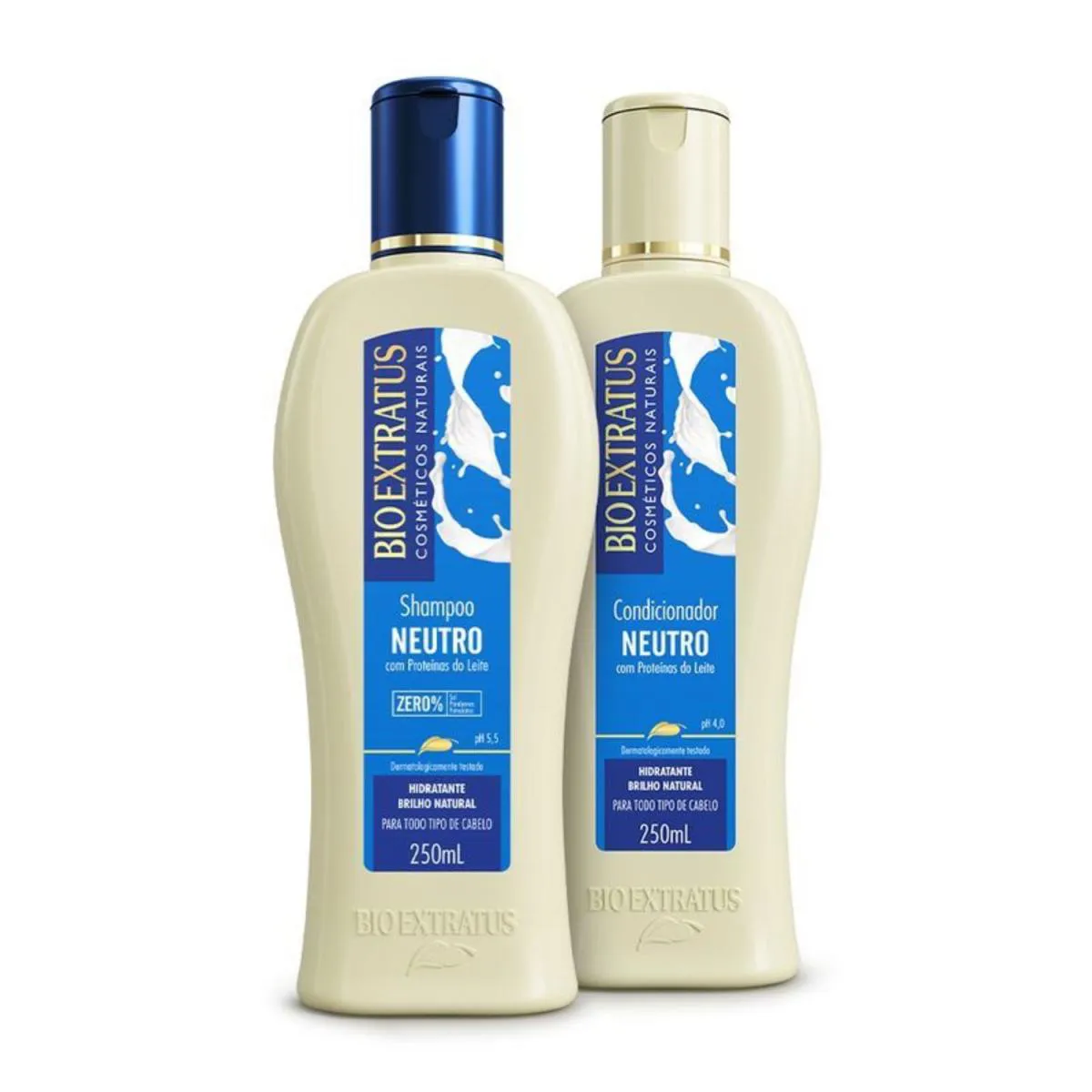 KIT SHAMPOO E COND NEUTRO EQUILíBRIO – BIO EXTRATUS