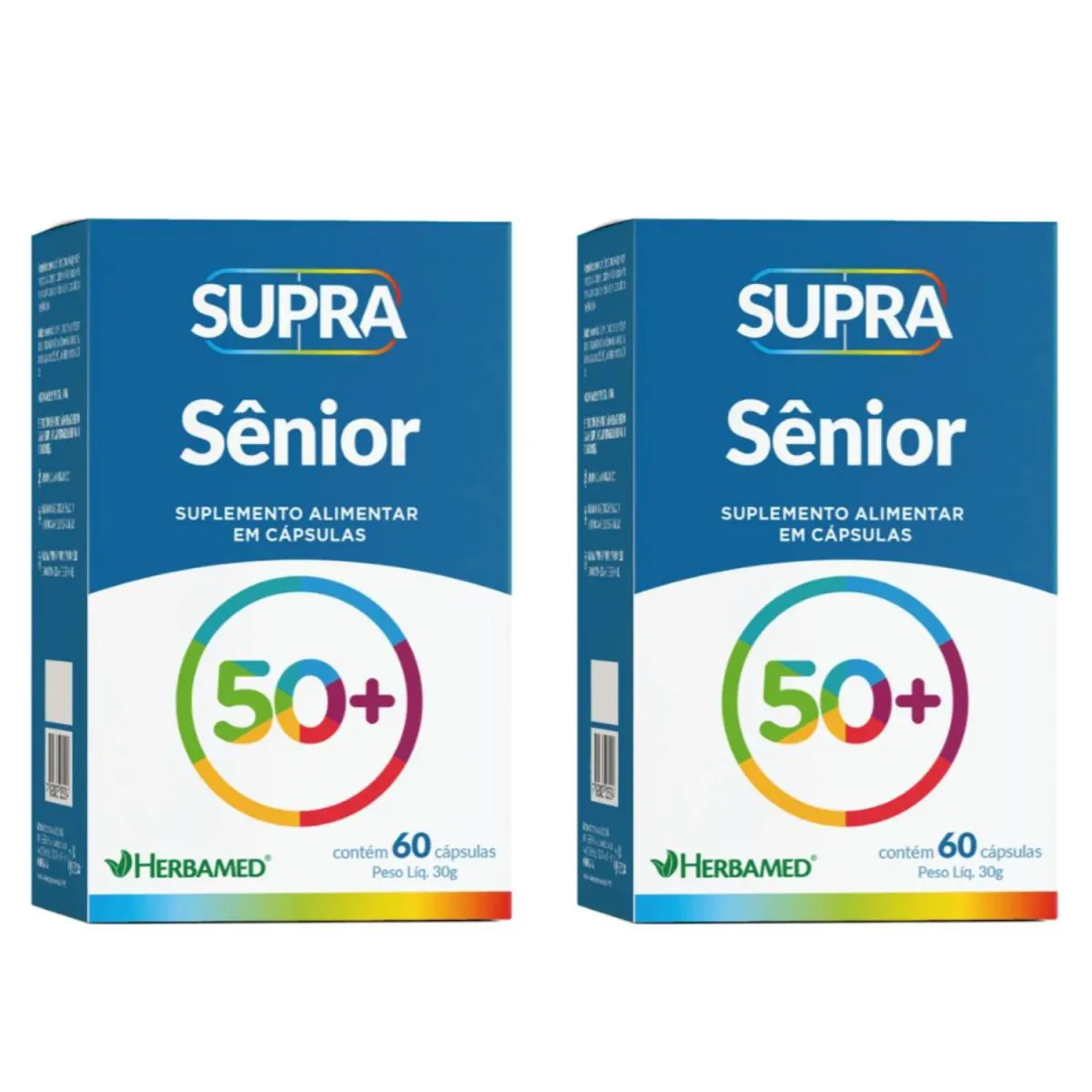 KIT C2 SUPLEMENTO ALIMENTAR SêNIOR C60 - HERBAMED