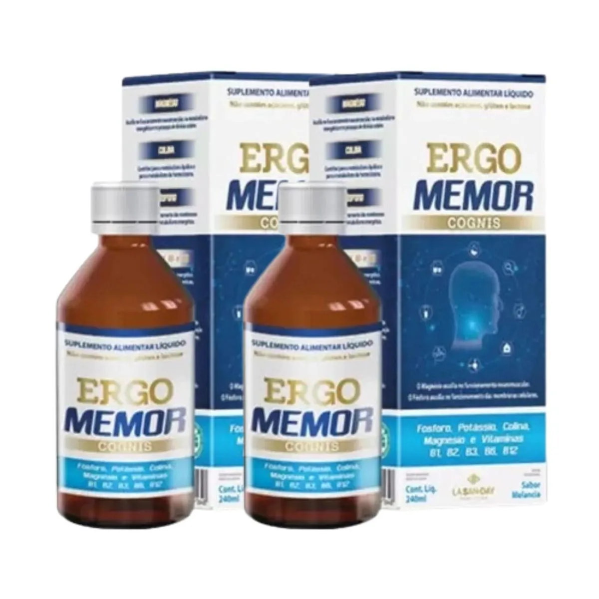 KIT C2 SUPLEMENTO ERGOMEMOR COGNIS 240ML – LA SAN DAY